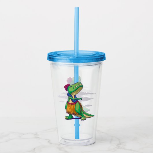 Verre En Acrylique Hula Rex (Devant)