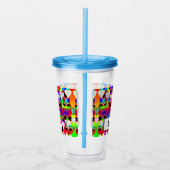 Verre En Acrylique Illusion des coeurs par Kenneth Yoncich (Droite)