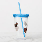 Verre En Acrylique Illustration de dessin de Sitar (Gauche)