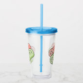 Verre En Acrylique Illustration de gâteau suisse roll / roll (Droite)