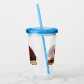 Verre En Acrylique Illustration de jambon (Gauche)