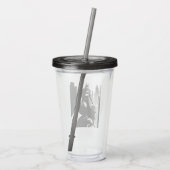 Verre En Acrylique Illustration de la bande dessinée de Batman (Dos)