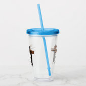 Verre En Acrylique Illustration de la machine à coudre (Gauche)