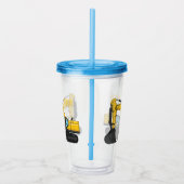 Verre En Acrylique Illustration de la pelle Crawler (Droite)