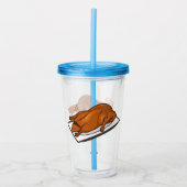 Verre En Acrylique Illustration de Peking duck (Devant)