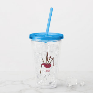 Verre En Acrylique Illustration de pipes
