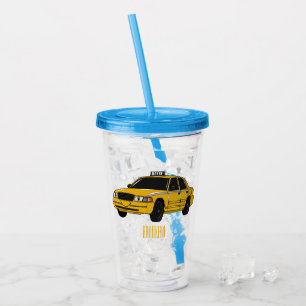 Verre En Acrylique Illustration de taxi