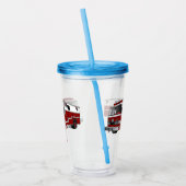 Verre En Acrylique Illustration du moteur à incendie (Gauche)