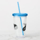 Verre En Acrylique Illustration sous-marine (Gauche)