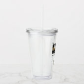 Verre En Acrylique Infirmière sur mesure NP cheetah Graduation (Droite)