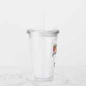 Verre En Acrylique Infirmière sur mesure Praticien NP Infirmière dipl (Droite)