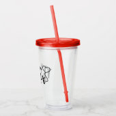 Verre En Acrylique Infirmières Mercis| Script soigné (Gauche)