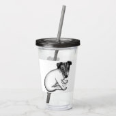 Verre En Acrylique Jack Russell Puppy 10 semaines (Dos)