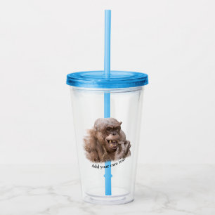 Verre En Acrylique Jambo The Hairless Chimp (modifier votre propre te