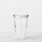 Verre En Acrylique Je peux faire n'importe quoi drôle d'inspiration p (Gauche)