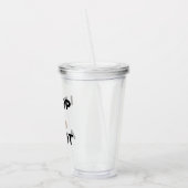 Verre En Acrylique Je Pose Beaucoup (Gauche)