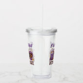 Verre En Acrylique Je suis sorcière avant le café (Droite)