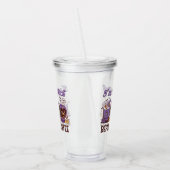 Verre En Acrylique Je suis sorcière avant le café (Gauche)