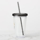 Verre En Acrylique Je vais vous manger Graphique (Gauche)