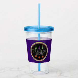 Verre En Acrylique Jet de Halloween l'amusement de partie de Bunco de