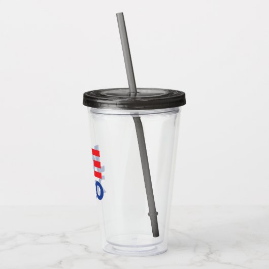 VERRE EN ACRYLIQUE JOE 2020 (Gauche)