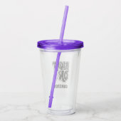 Verre En Acrylique Joe Cool - Juste Activé (Dos)