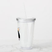 Verre En Acrylique Johnny Bravo Comb - Ne touchez pas les cheveux! (Gauche)