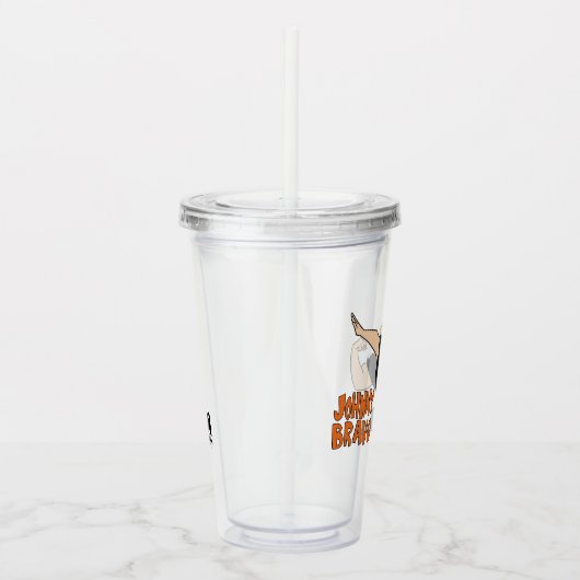 Verre En Acrylique Johnny Bravo Flexing (Droite)