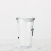 Verre En Acrylique Johnny Bravo Palm Tree Nom (Droite)