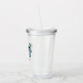 Verre En Acrylique Johnny Bravo Palm Tree Nom (Gauche)