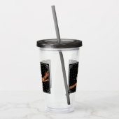 Verre En Acrylique Joli collier de hibou sur les étoiles de branches (Gauche)