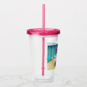 Verre En Acrylique Jour de bowling 16oz Tumbler - Fille (Droite)
