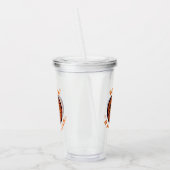 Verre En Acrylique Joyeuse lanterne d'Halloween araignées et chauves- (Gauche)