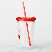 Verre En Acrylique Joyeuse Saint-Valentin (Gauche)