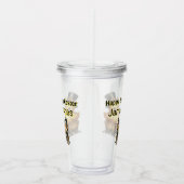Verre En Acrylique Joyeuses Pâques garçons (Droite)