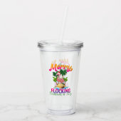 Verre En Acrylique Joyeux Noël | Noël en juillet (Dos)