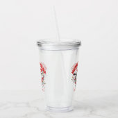 Verre En Acrylique Joyeux Noël Rétro Et Lumineux (Gauche)