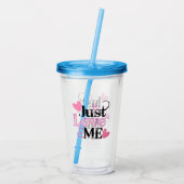 Verre En Acrylique Just Love Me 02.w. (Dos)