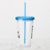 Verre En Acrylique Juste une fille qui aime le tennis | Cadeaux du jo (Droite)