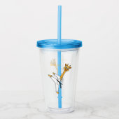 Verre En Acrylique Kung Fu giraffe (Devant)