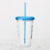 Verre En Acrylique La plage côtière avec bateau en bois (Droite)