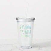 Verre En Acrylique La plus grande nouveauté du monde comptable (Dos)