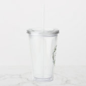 Verre En Acrylique La servante d'honneur Sage Greenery Mariage de cou (Droite)