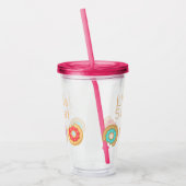 Verre En Acrylique La Vie, c'est des beignes douces (Gauche)