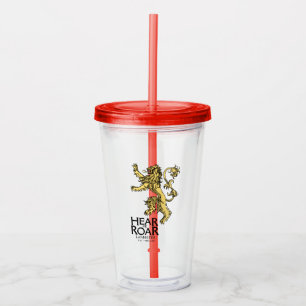Verre En Acrylique Lannister Sigil - Entendez-Moi Roar