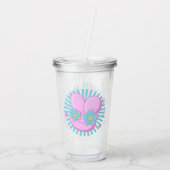 Verre En Acrylique Lapin (Dos)