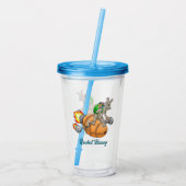 Verre En Acrylique Lapin Fusée (Dos)
