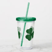 Verre En Acrylique Large Shamrock (Dos)