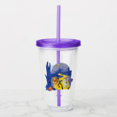 Verre En Acrylique L'Assistant D'Oz™ | Forêt hantée d'Halloween (Devant)