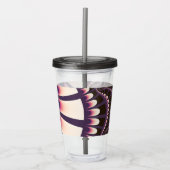 Verre En Acrylique Lavande et Pink Remix (Devant)